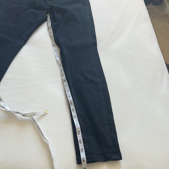 High Rize Stretch Denim Ankle Jeans with Stud accent - Picture 13 of 15